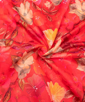 Best Printed Chanderi Fabric Fabric Dekho